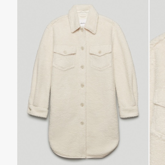 Aritzia Jackets & Coats Aritzia The Ganna Long Shirt Jacket Poshmark